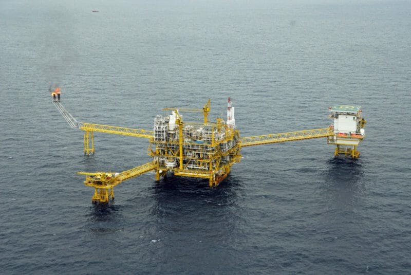 First Time Offshore | Oilfield Platform