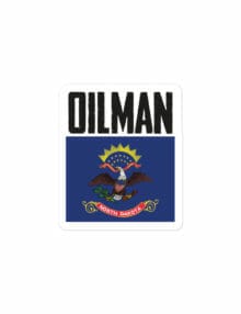 NORTH DAKOTA OILMAN STICKER