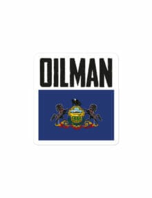 PENNSYLVANIA OILMAN STICKER